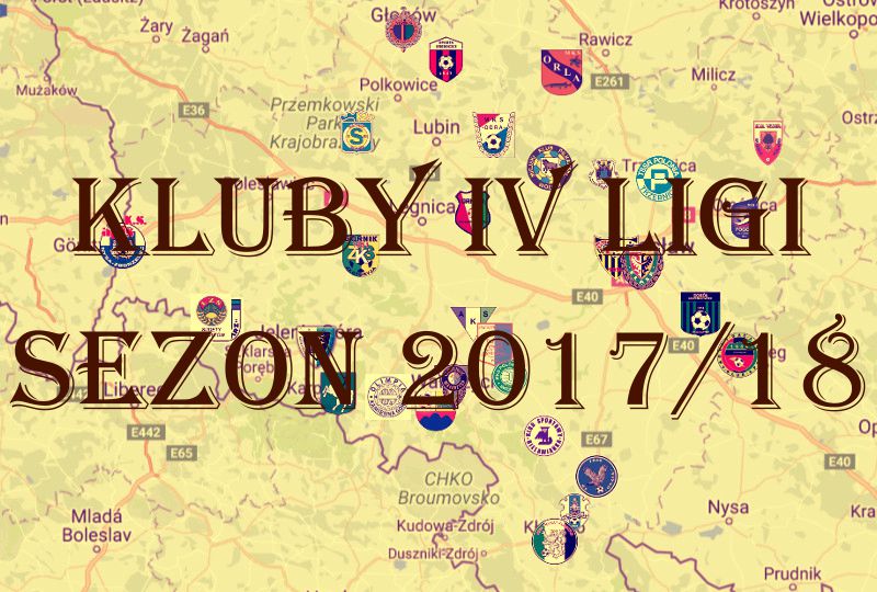 Saltex IV liga dolnośląska – podział na grupy w sezonie 2017/18 [MAPA]
