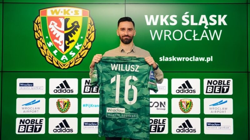 Maciej Wilusz został piłkarzem Śląska Wrocław