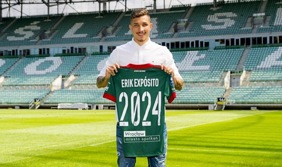 Erik Exposito przedłużył kontrakt ze Śląskiem Wrocław